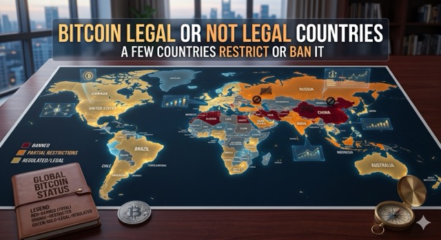 The Global Crypto Fracture: Where Bitcoin is Welcomed, Restricted, or Banned