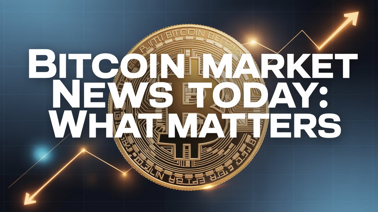 Bitcoin Market News Today: What Matters